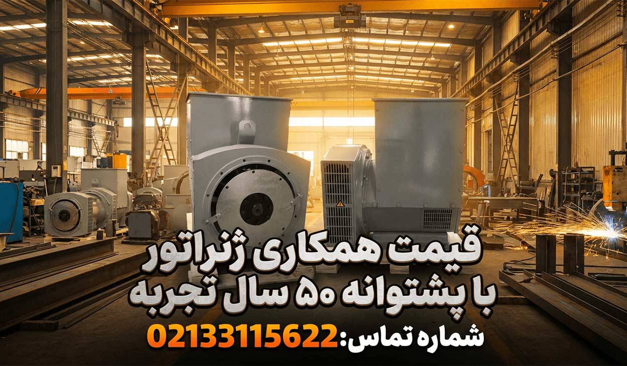 خرید ژنراتور با 50 سال سابقه از شرکت همروز